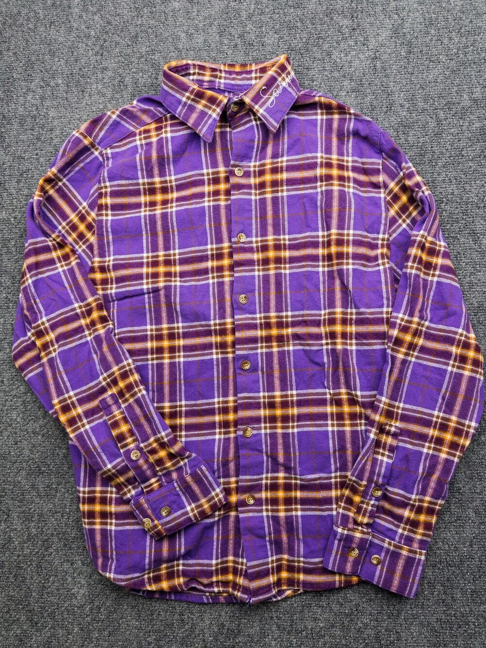 Disney Hocus Pocus Cakeworthy Purple Flannel Shirt Amuck Size Small